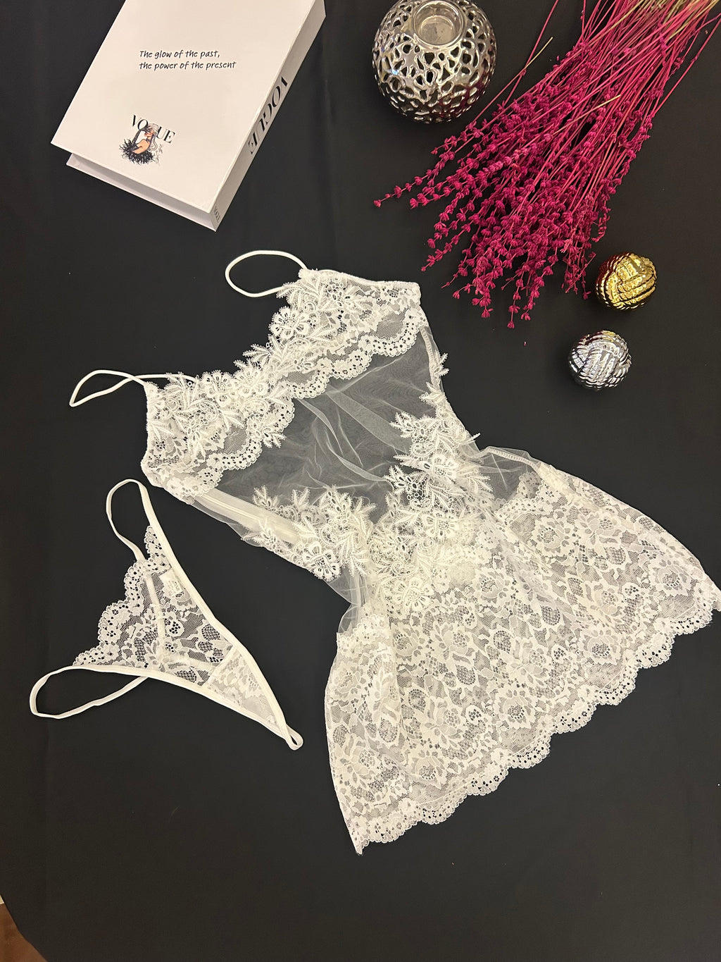 CHLOÉ PREMİUM BABYDOLL (KÜLOT HEDİYE)