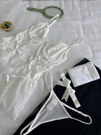 LOLLY BABYDOLL BEYAZ (ÇORAP HEDİYE)