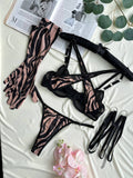 ELIX LEOPAR JARTİYER SET