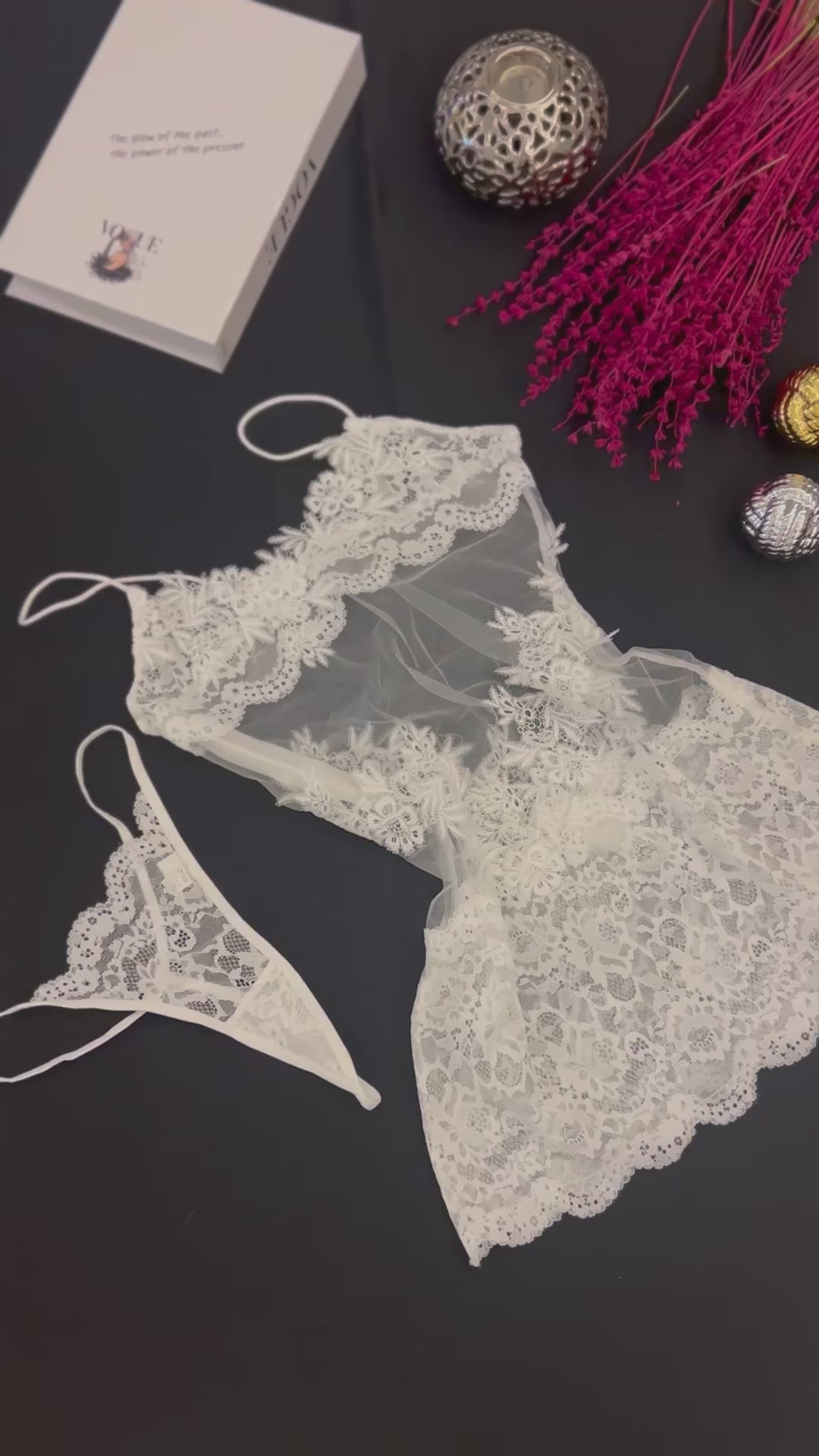 CHLOÉ PREMİUM BABYDOLL (KÜLOT HEDİYE)